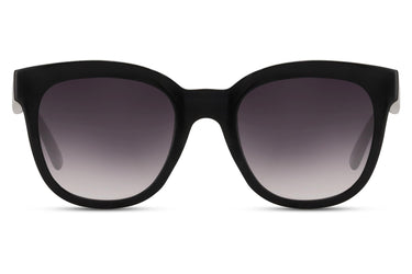 Heart-shaped sunglasses with pink lenses